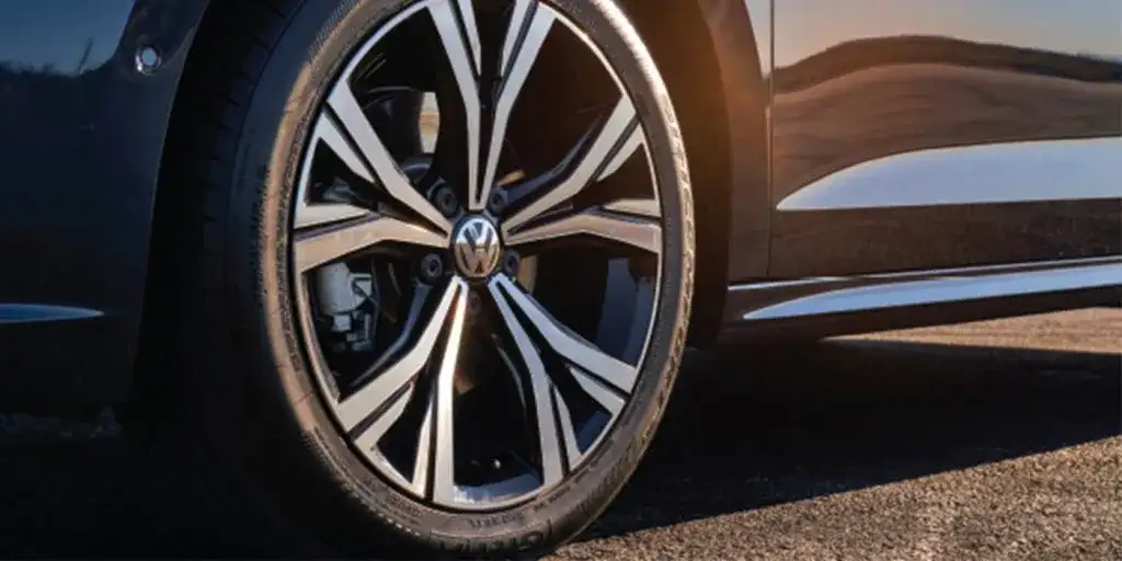 High tire pressure