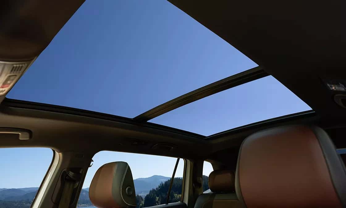 Volkswagen panoramic sunroof