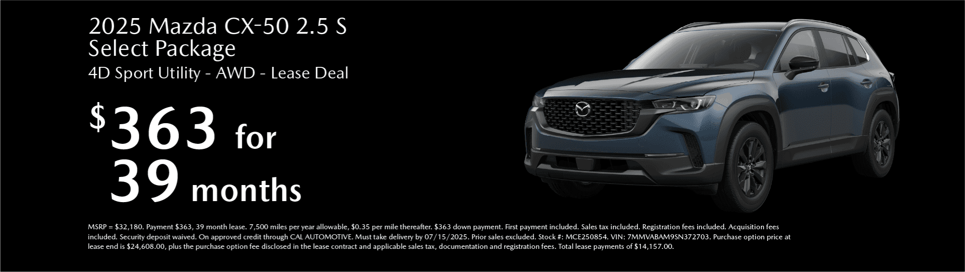 Mazda_July_CX-50_1920x540_Slider