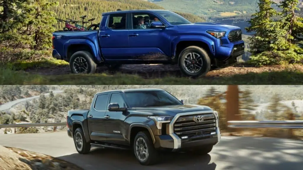 2024 Toyota Tacoma Vs 2024 Toyota Tundra Comparison