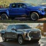 2024 Toyota Tacoma vs 2024 Toyota Tundra