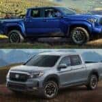2024 Toyota Tacoma vs 2024 Honda Ridgeline Comparison