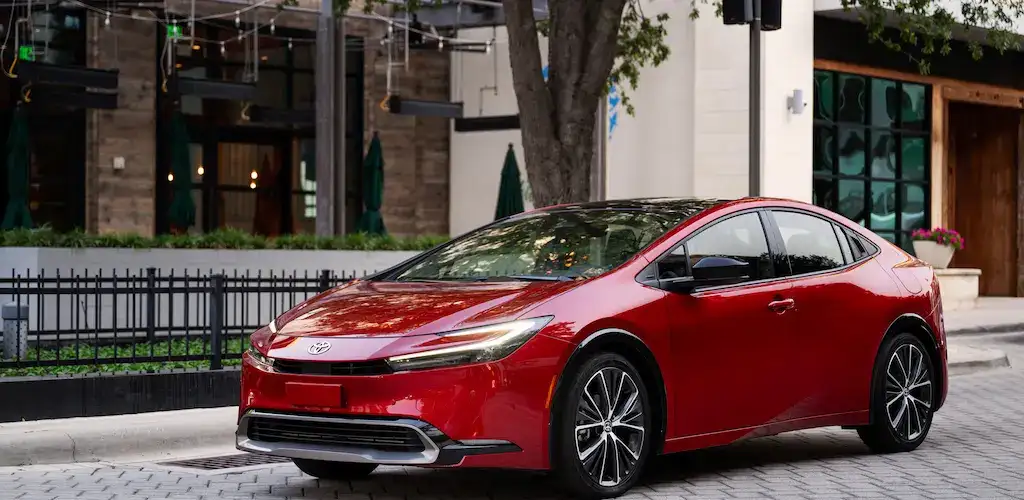 Red Toyota Prius - Lease Deals Cleveland OH - Westside Toyota