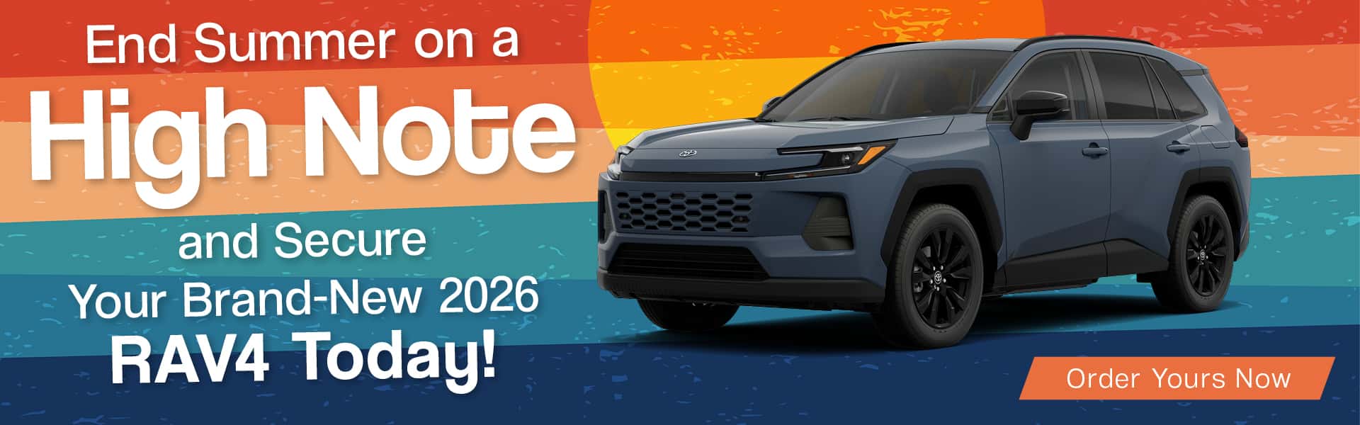 2026 Toyota RAV4 Availability Message August Desktop Slide