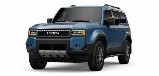 2027 Toyota Land Cruiser Heritage Blue