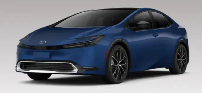 2027 Toyota Prius Reservoir Blue