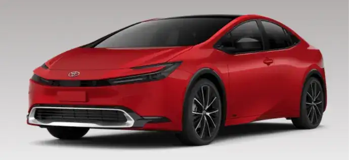 2027 Toyota Prius Supersonic Red
