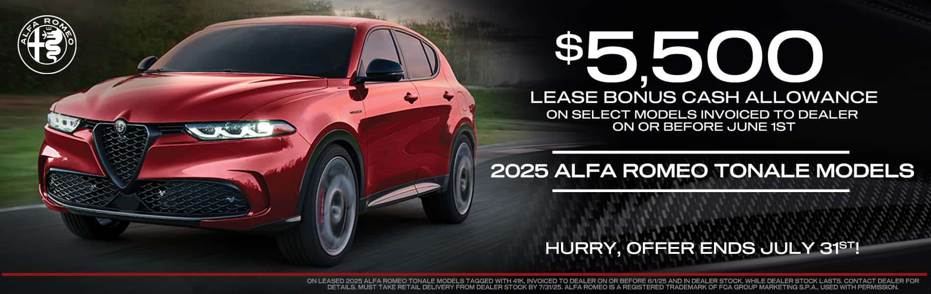 Lease Cash Allowance $5,500