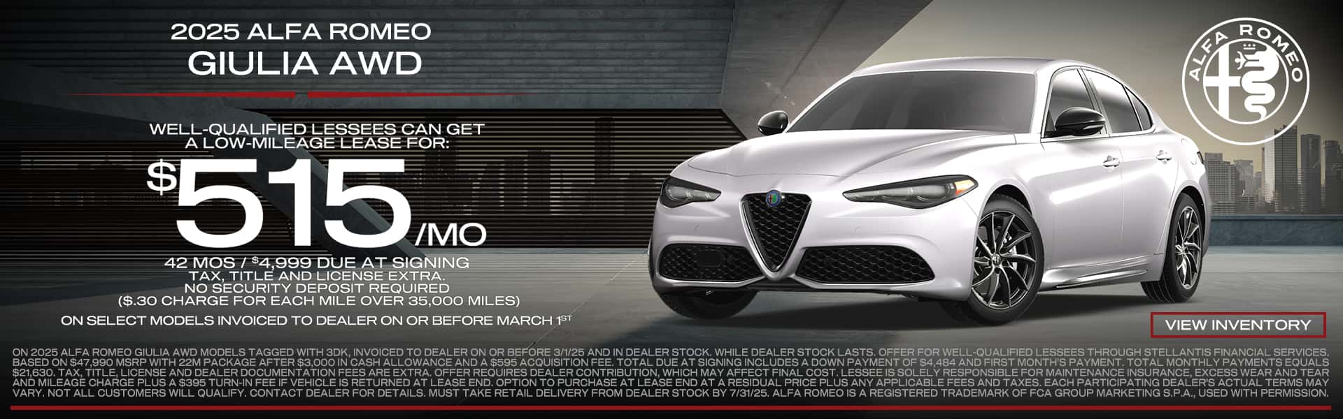 July 25 - Giulia Offer
