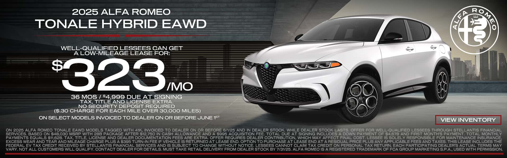 Tonale Hybrid EAWD July